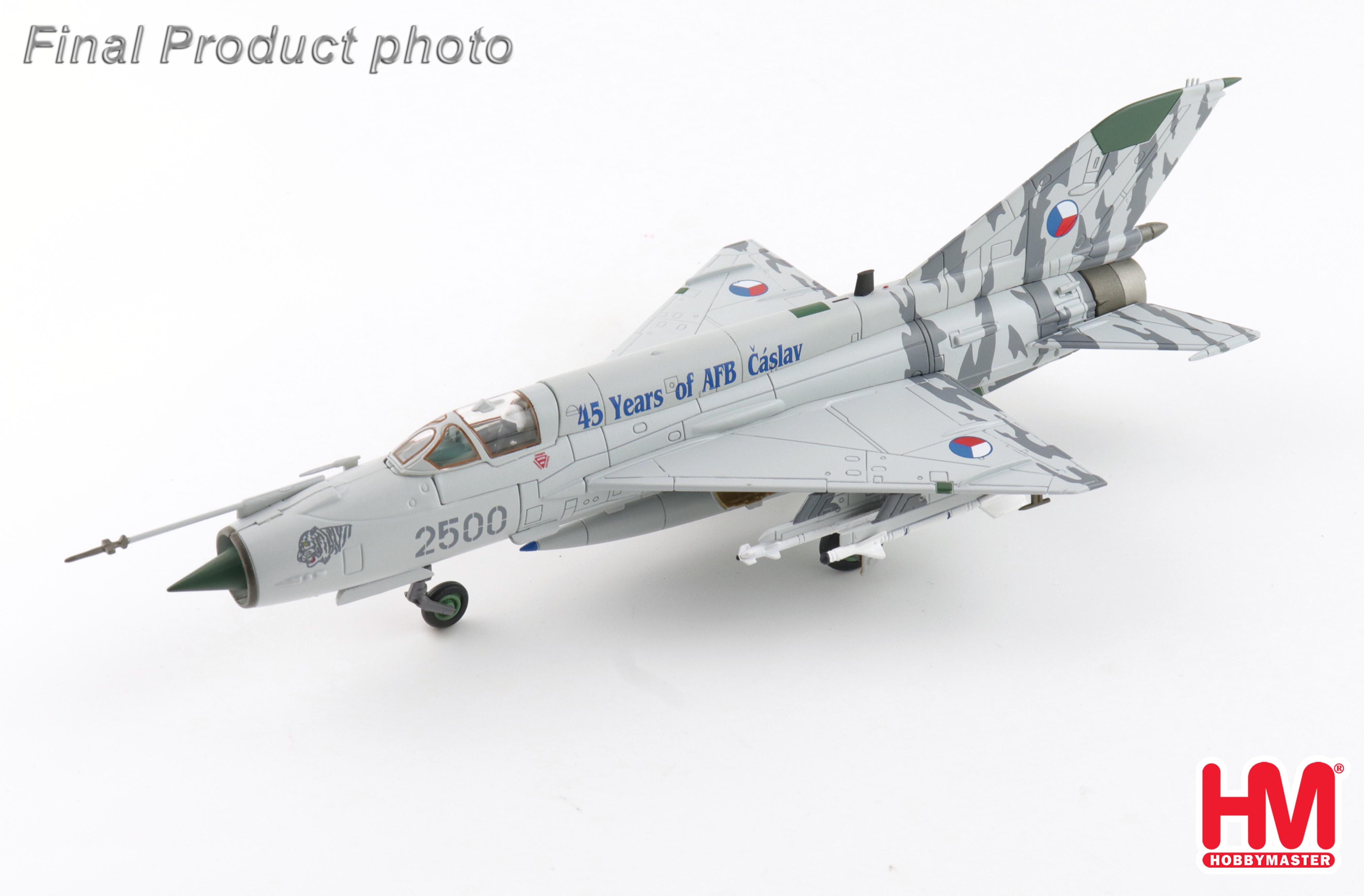 ＊Hobby Master＊ページ MIG-21MFN 2500, 41st FS, Caslav AB, Czech Republic, October 2002